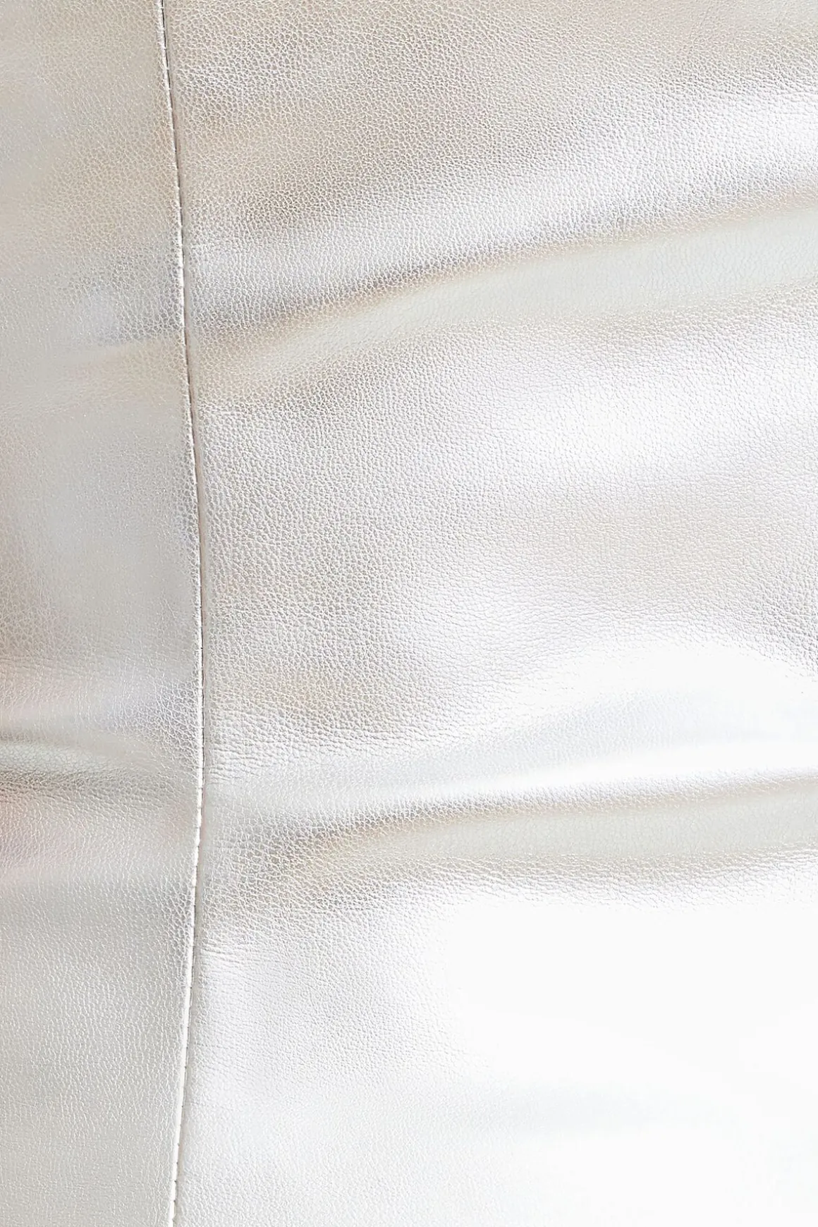 Online Exclusives | Matching Sets-Dynamite Metallic Faux Leather Tube Top Gray