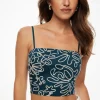 Blouses & Tops | Matching Sets-Dynamite Mia Crop Cami Top Blue