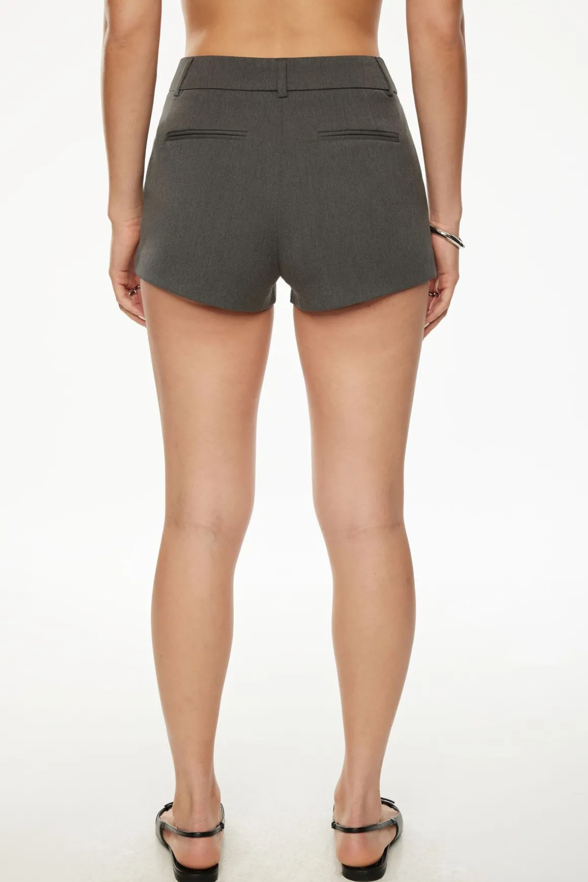 Shorts | Shorts-Dynamite Micro Mini Shorts Gray