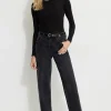 Jeans & Denim-Dynamite Mika Relaxed Straight Jeans Black
