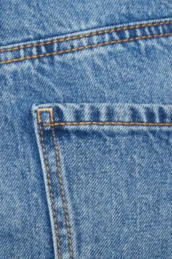 Jeans & Denim-Dynamite Mika Relaxed Straight Jeans Blue