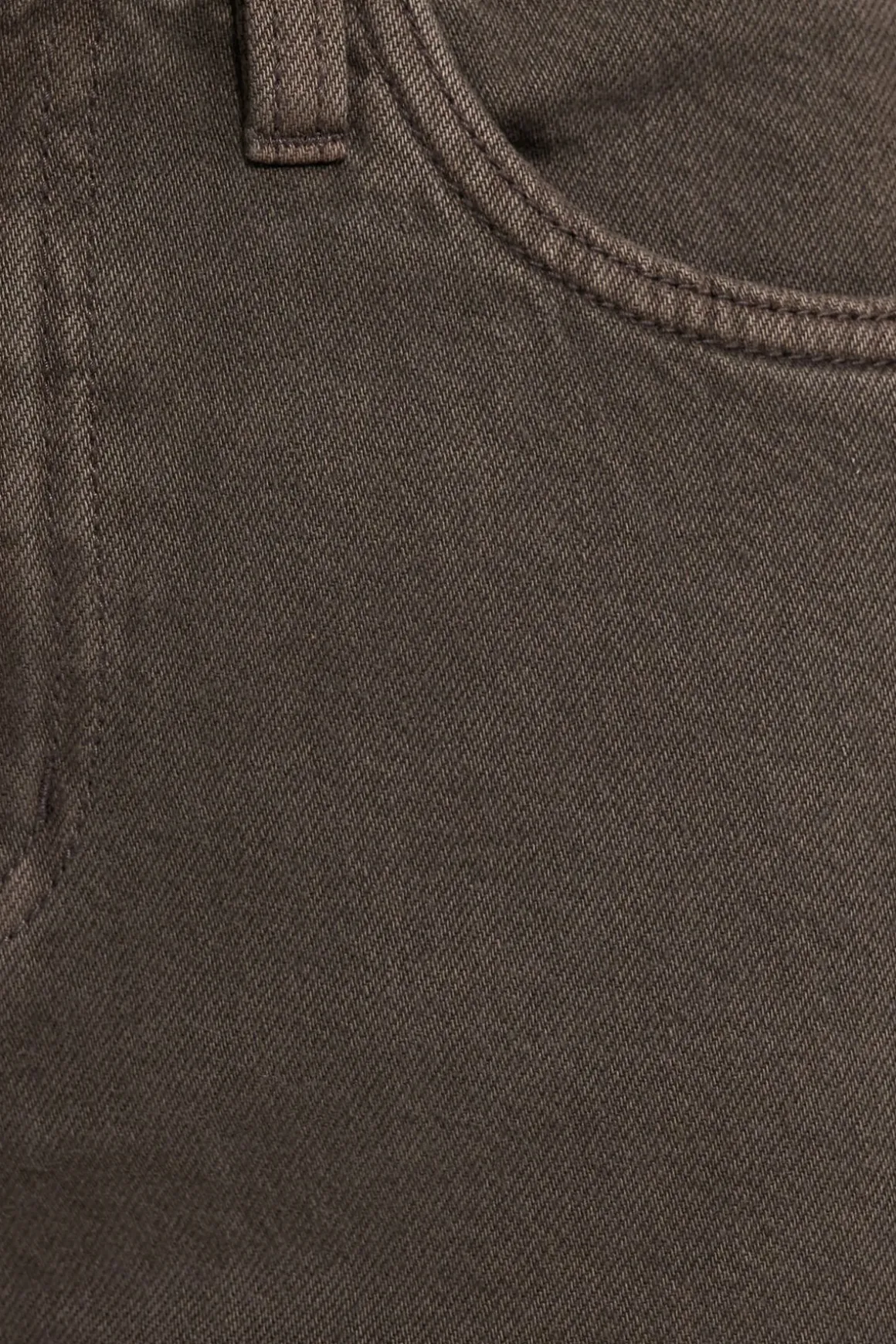 Jeans & Denim-Dynamite Mika Relaxed Straight Jeans Brown