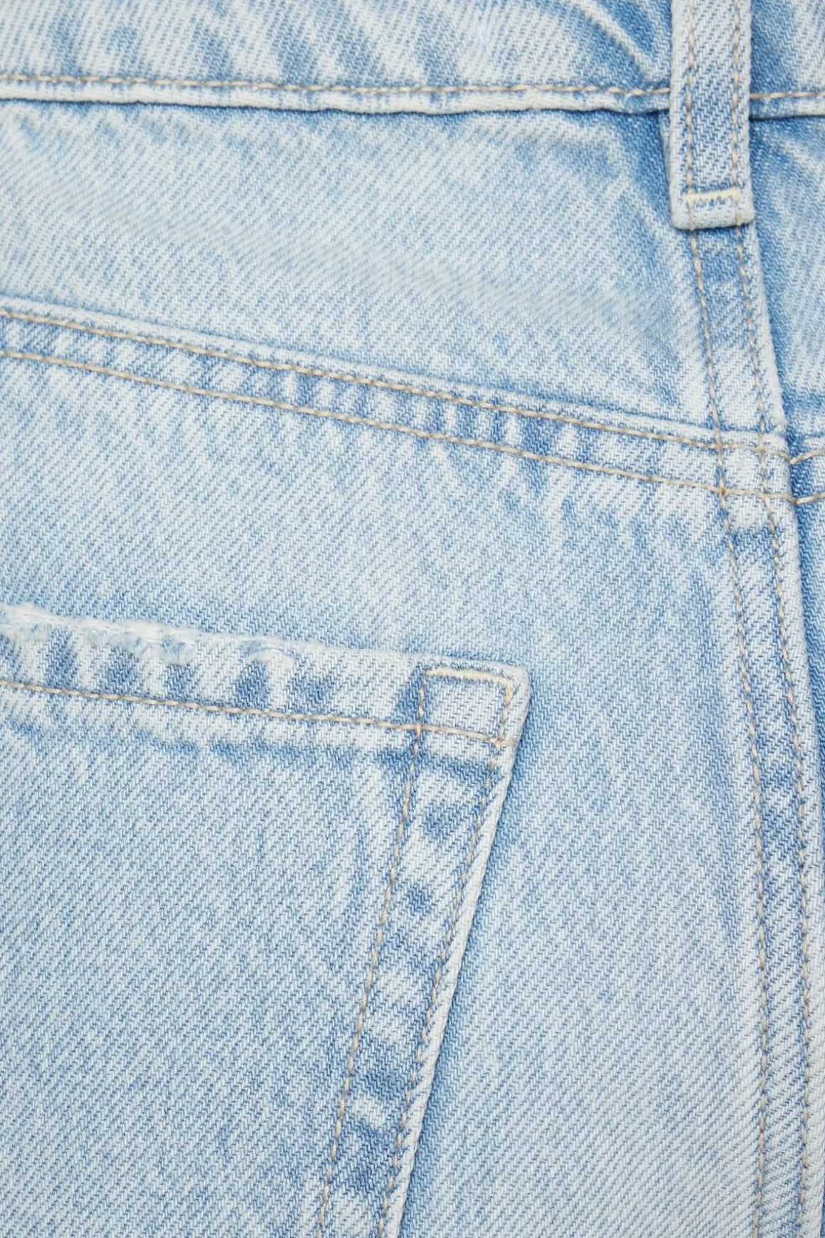 Jeans & Denim-Dynamite Mika Relaxed Straight Jeans Blue