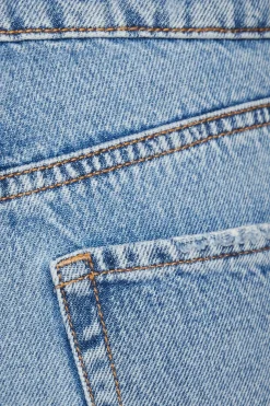 Jeans & Denim-Dynamite Mika Relaxed Straight Jeans Blue