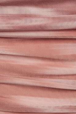 Tees & Tanks | Tees & Tanks-Dynamite Off Shoulder Cross Over Top Pink