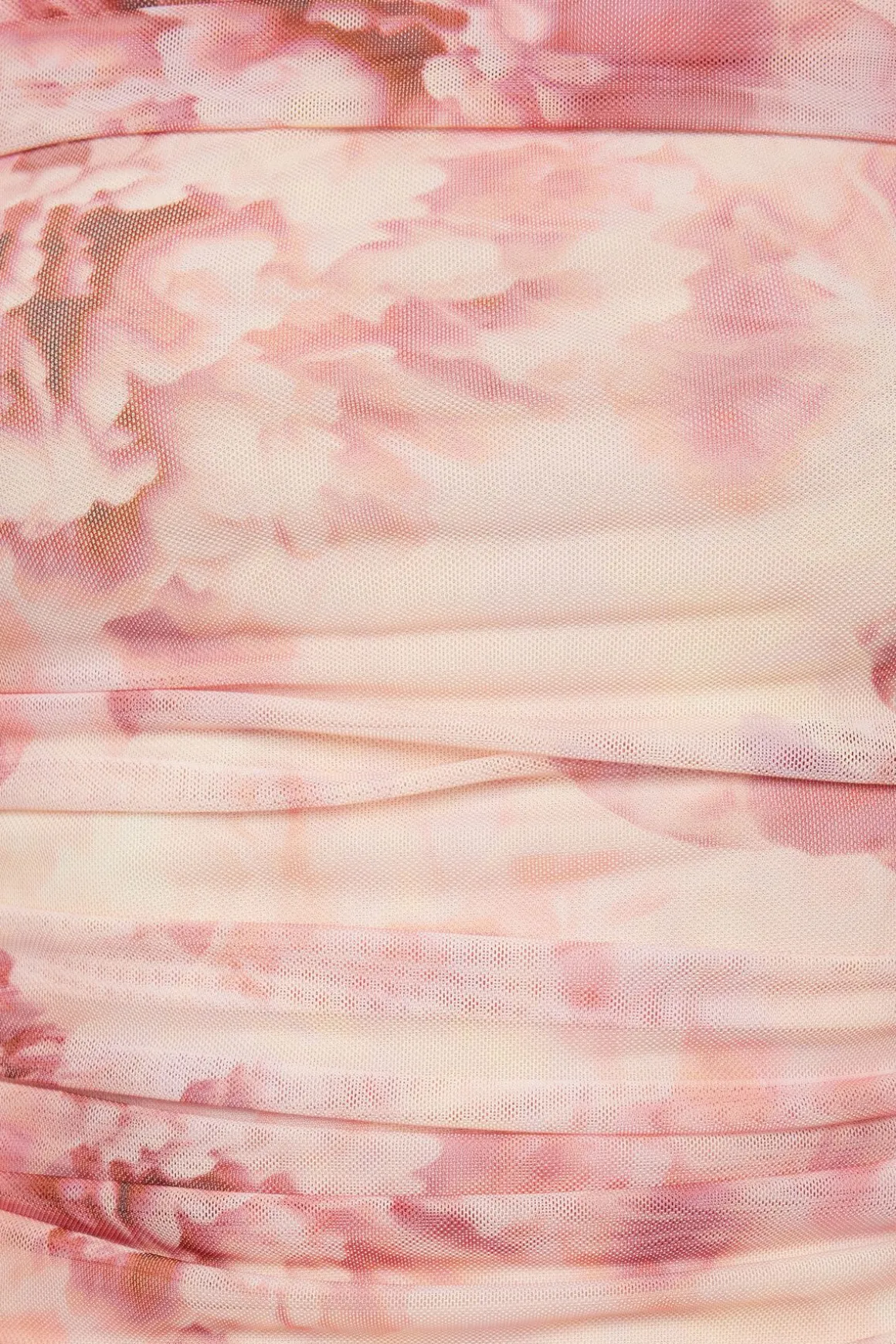 Tees & Tanks | Tees & Tanks-Dynamite Off Shoulder Floral Mesh Top Pink