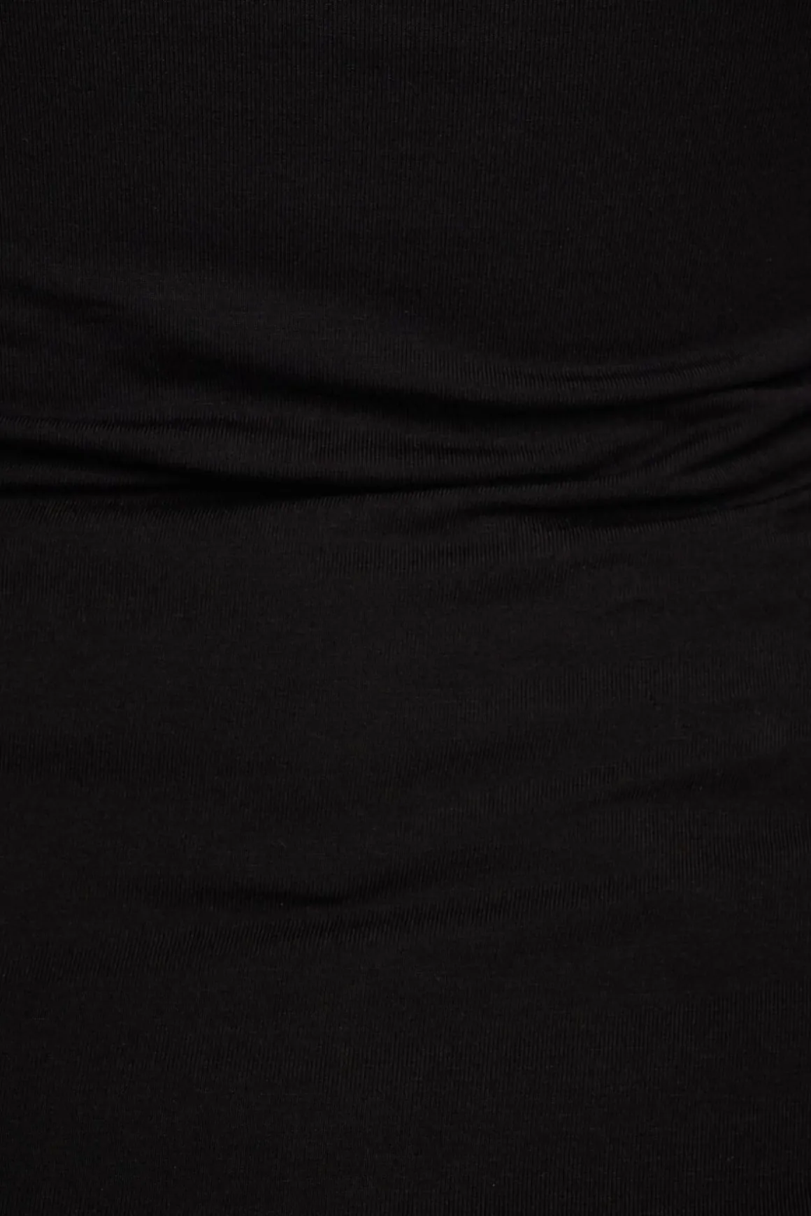 Tees & Tanks | Tees & Tanks-Dynamite Off Shoulder Tunic Slit Top Black