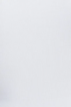 Tees & Tanks | Tees & Tanks-Dynamite Olive Ribbed Crewneck T-Shirt White