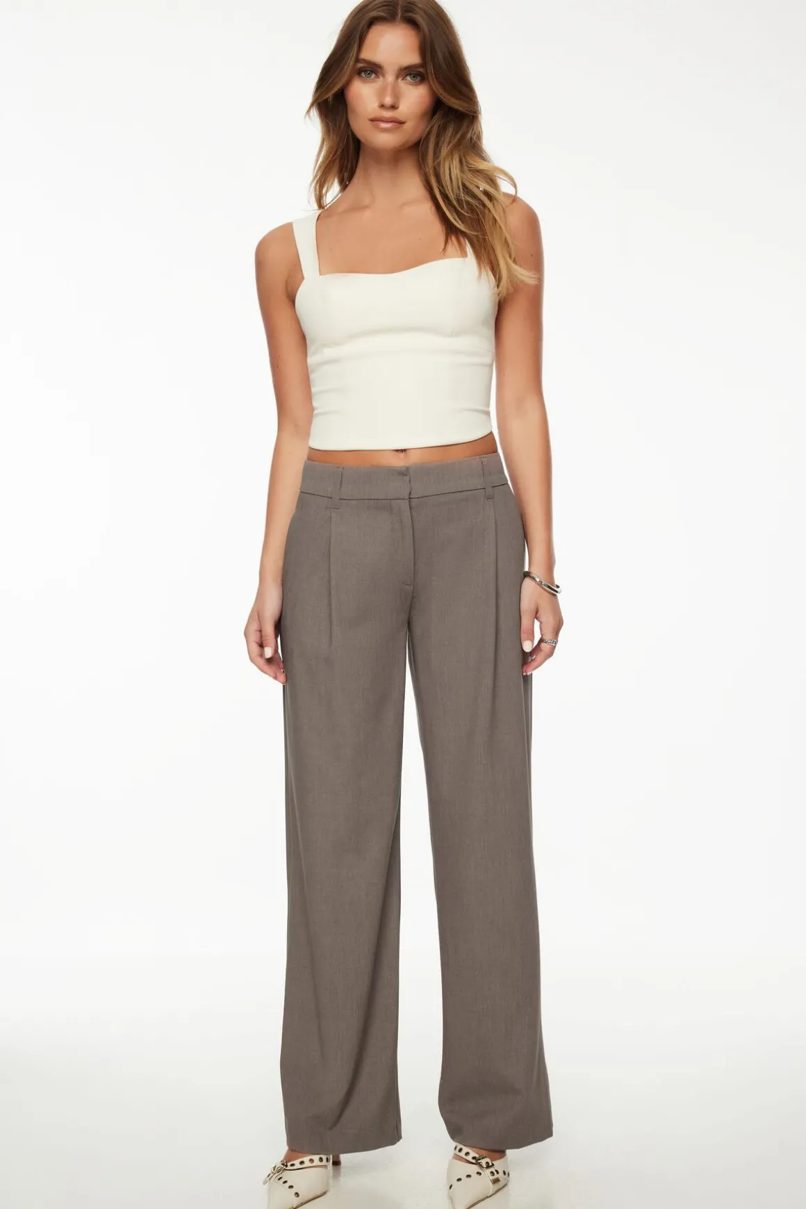 Blouses & Tops | Blouses & Tops-Dynamite Open Back Corset Top White