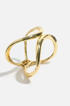 Bracelets-Dynamite Open Curve Cuff Bracelet Yellow