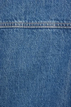 Jeans & Denim | Coats & Jackets-Dynamite Oversized Denim Jacket Blue