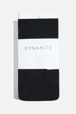 Socks & Tights-Dynamite 2-Pack Knee High Socks Black