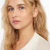 Earrings-Dynamite 3-Pack Trio Hoop Earrings Yellow