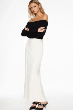 Skirts & Skorts | Skirts-Dynamite Pencil Maxi Skirt White