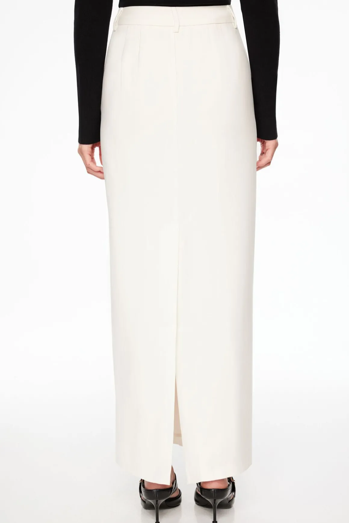 Skirts & Skorts | Skirts-Dynamite Pencil Maxi Skirt White