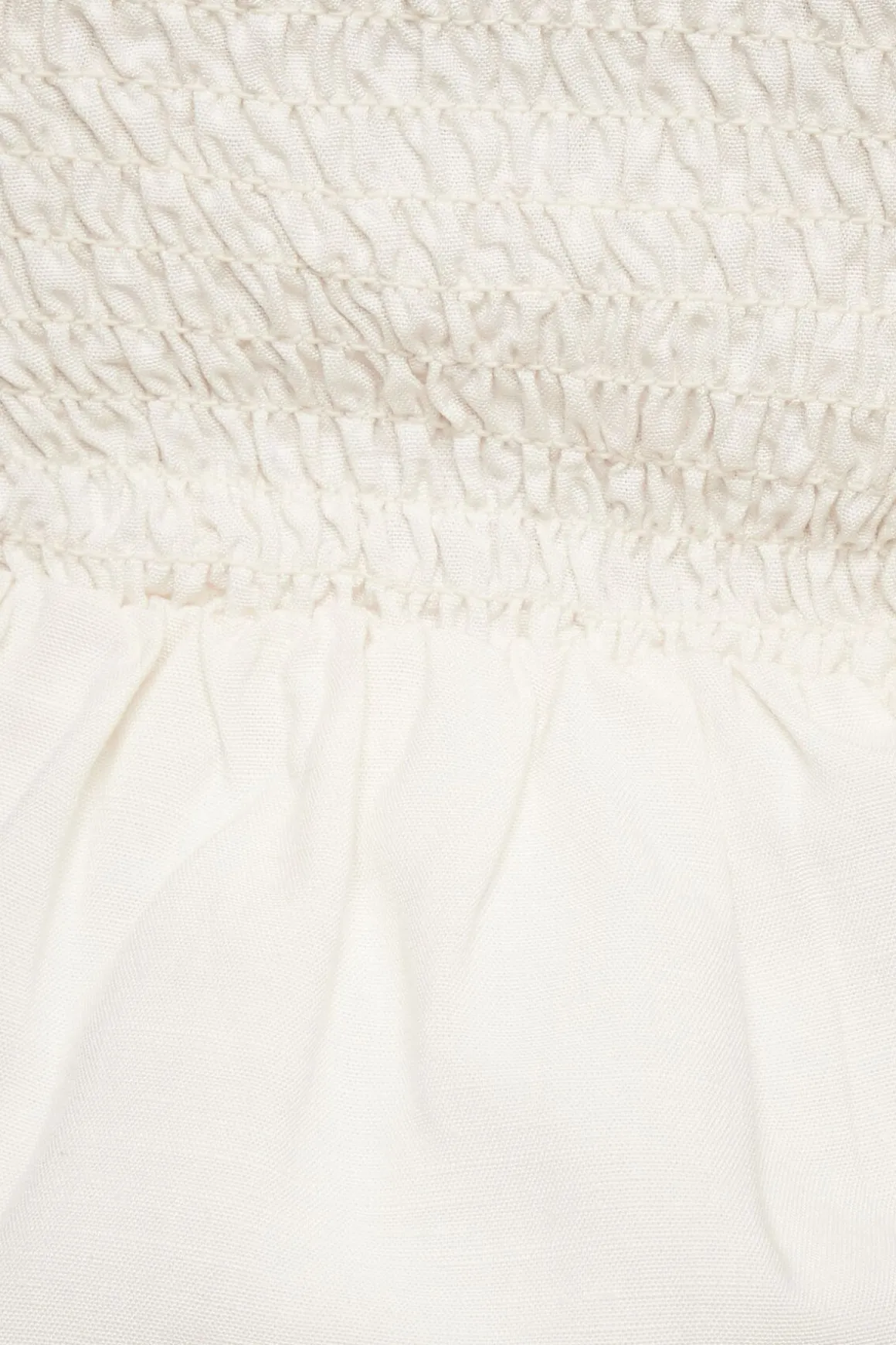 Blouses & Tops | Blouses & Tops-Dynamite Peplum Tube Top White