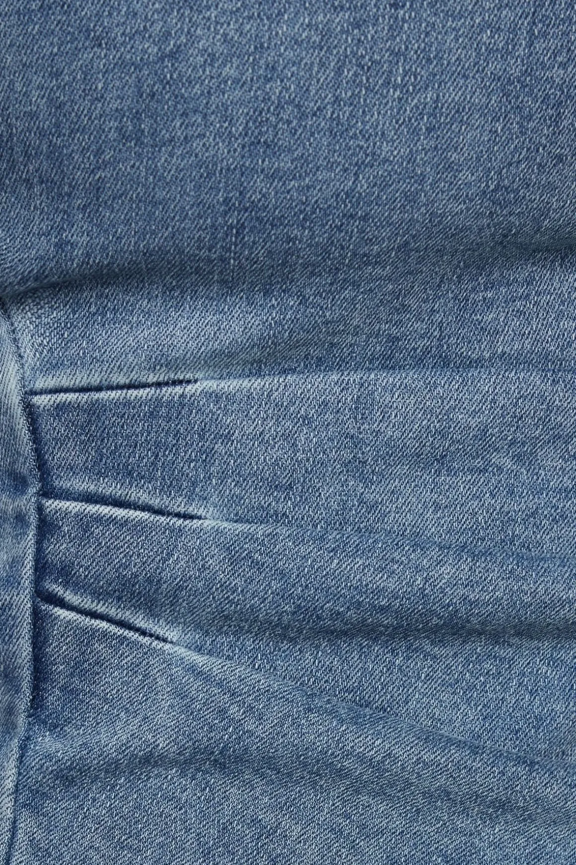Blouses & Tops | Jeans & Denim-Dynamite Pleated Denim Bustier Top Blue