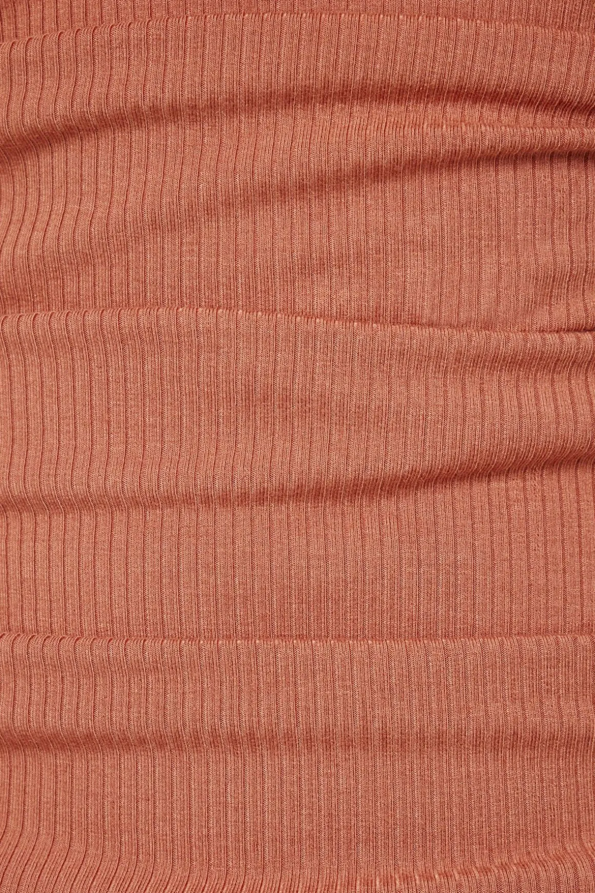 Tees & Tanks | Tees & Tanks-Dynamite Pleated Ribbed Tube Top Brown