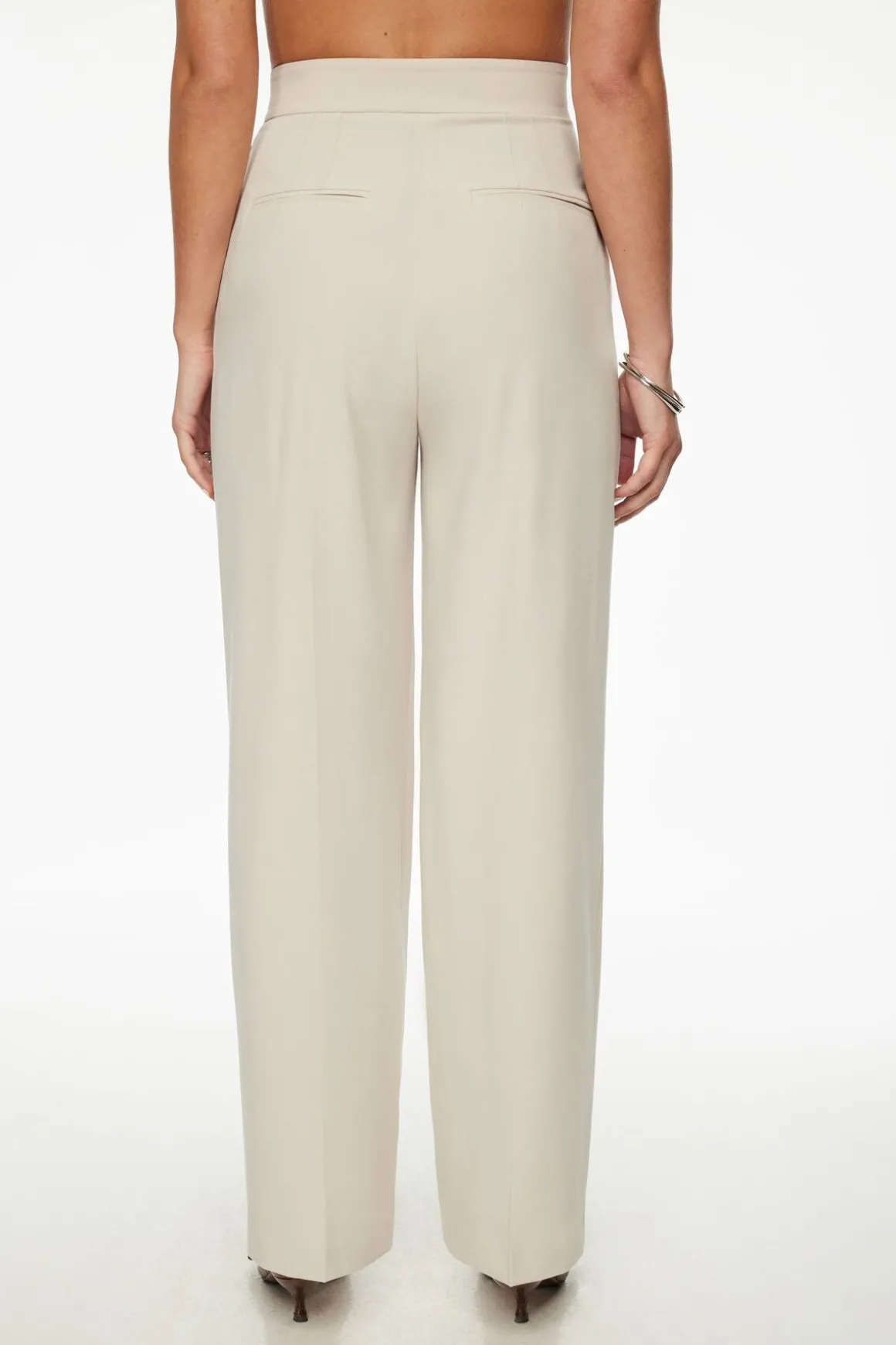 Pants | Wide Leg Pants-Dynamite Pleated Wide Leg Pants Brown