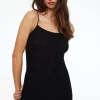 Sweaters & Cardigans | Sweaters-Dynamite Pointelle Babydoll Tank Top Black