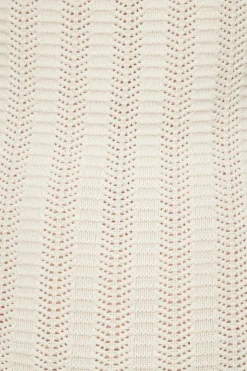 Dresses & Jumpsuits | Mini Dresses-Dynamite Pointelle Halter Mini Dress White