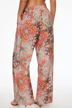 Pants | Wide Leg Pants-Dynamite Rafaelle Wide Leg Pants Brown
