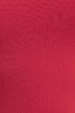 Tees & Tanks | Bestsellers-Dynamite Raye Sculpt Sweetheart Bodysuit Red