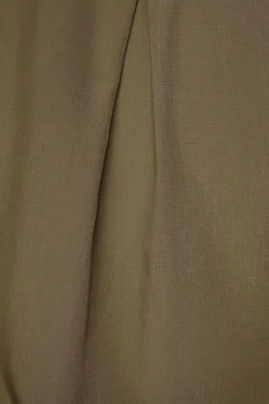 Blouses & Tops | Blouses & Tops-Dynamite Relaxed Airflow Shirt Brown