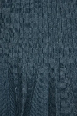 Skirts & Skorts | Skirts-Dynamite Ribbed A-Line Mini Skirt Blue