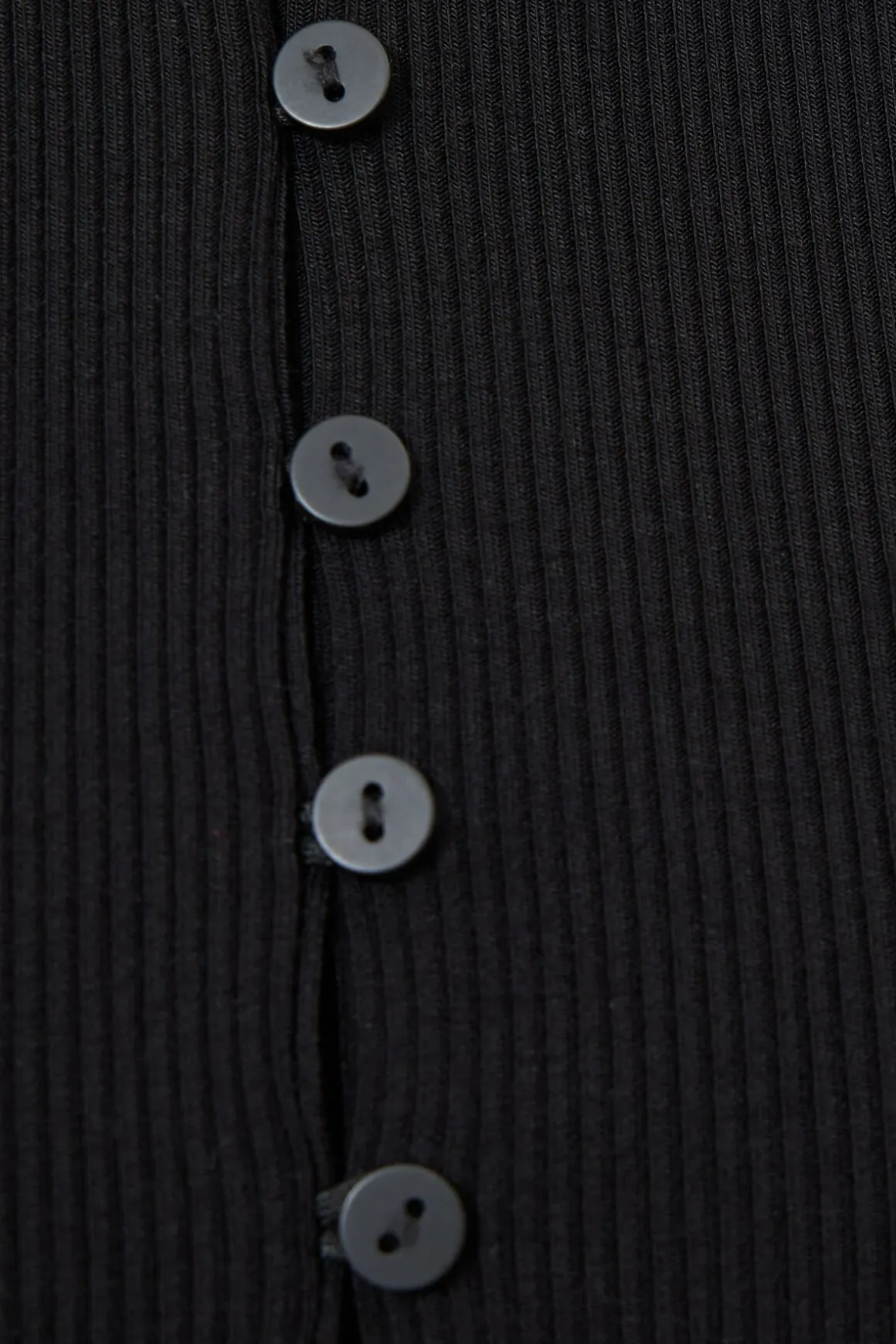 Sweaters & Cardigans | Tees & Tanks-Dynamite Ribbed Flyaway Cardigan Black