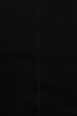 Tees & Tanks | Tees & Tanks-Dynamite Ribbed Scoop Neck Tank Top Black