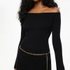 Belts-Dynamite Rolo Chain Belt YELLOW