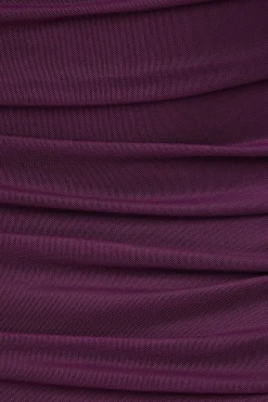 Dresses & Jumpsuits | Midi & Maxi Dresses-Dynamite Romina Ruched Midi Tube Dress Purple