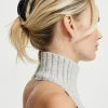 Hair Accessories-Dynamite Rounded Acetate Claw Hair Clip Black