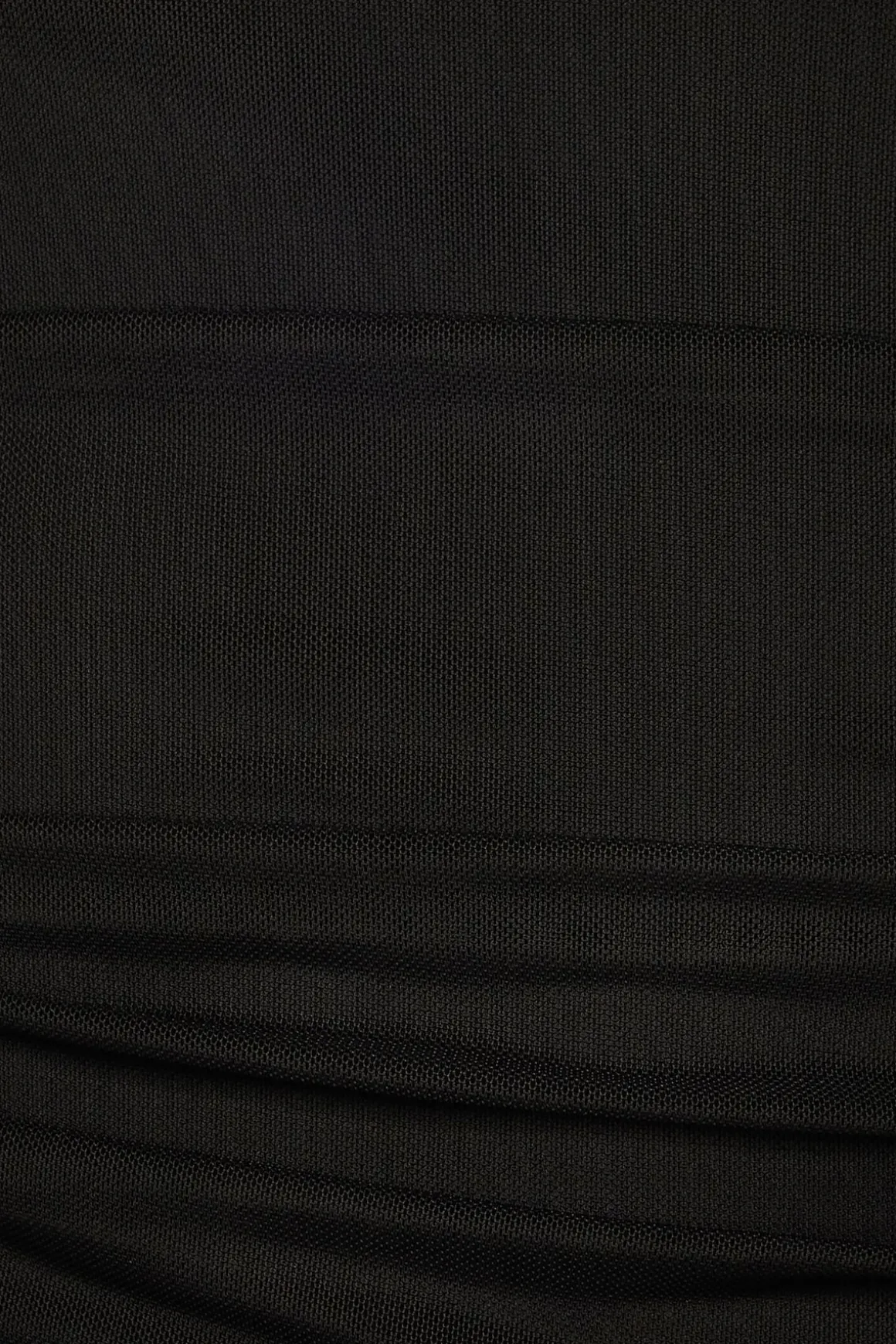 Tees & Tanks | Tees & Tanks-Dynamite Ruched Mesh Top Black