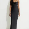 Dresses & Jumpsuits | New Dresses-Dynamite Satin Slip Maxi Dress Black