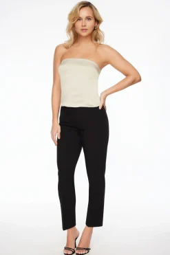 Blouses & Tops | Blouses & Tops-Dynamite Satin Tube Top Beige