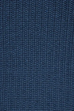 Dresses & Jumpsuits | Mini Dresses-Dynamite Scoop Neck Knit Mini Dress Blue