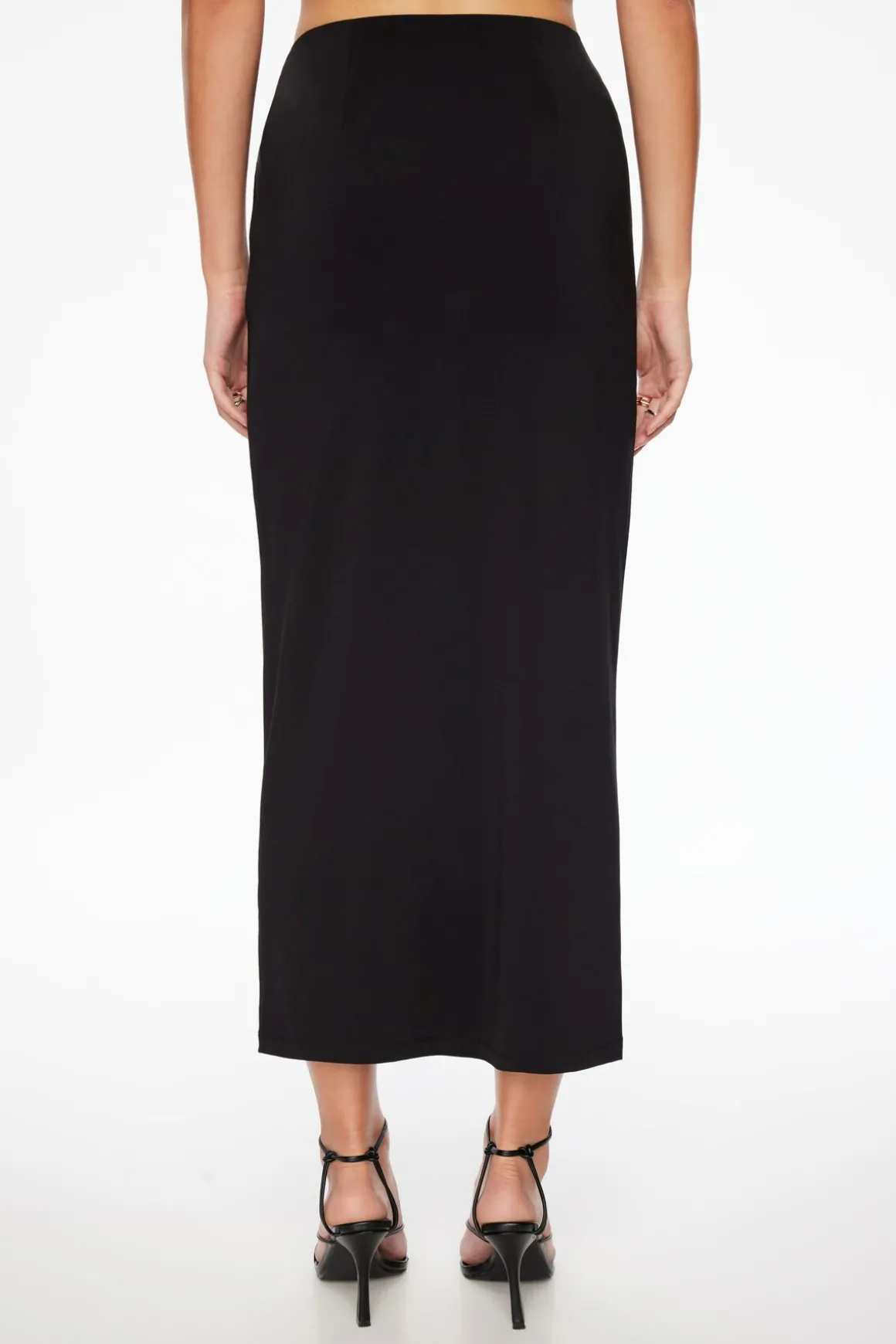 Skirts & Skorts | Skirts-Dynamite Sculpt Hardware Maxi Skirt Black