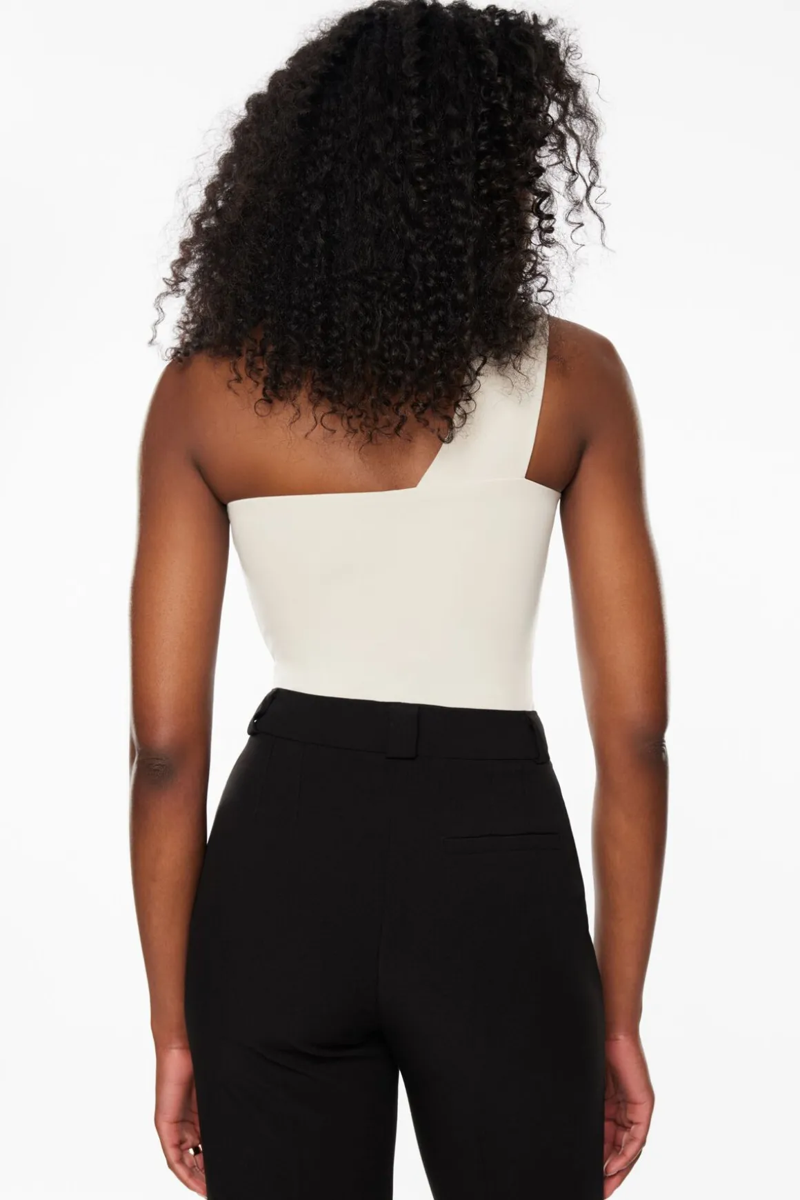 Tees & Tanks | Bodysuits-Dynamite Sculpt One Shoulder Bodysuit Brown