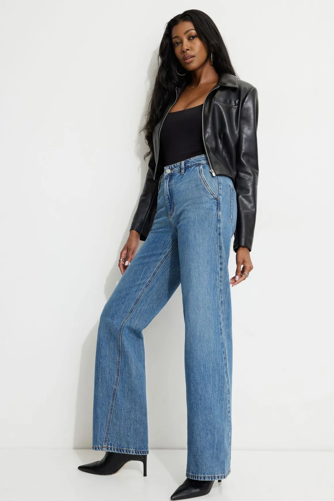 Tees & Tanks | Online Exclusives-Dynamite Sculpt Scoop Neck Bodysuit Black
