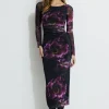 Dresses & Jumpsuits | New Dresses-Dynamite Serene Mesh Maxi Dress Purple