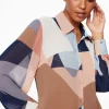 Blouses & Tops | Blouses & Tops-Dynamite Sheer Balloon Sleeve Blouse Blue