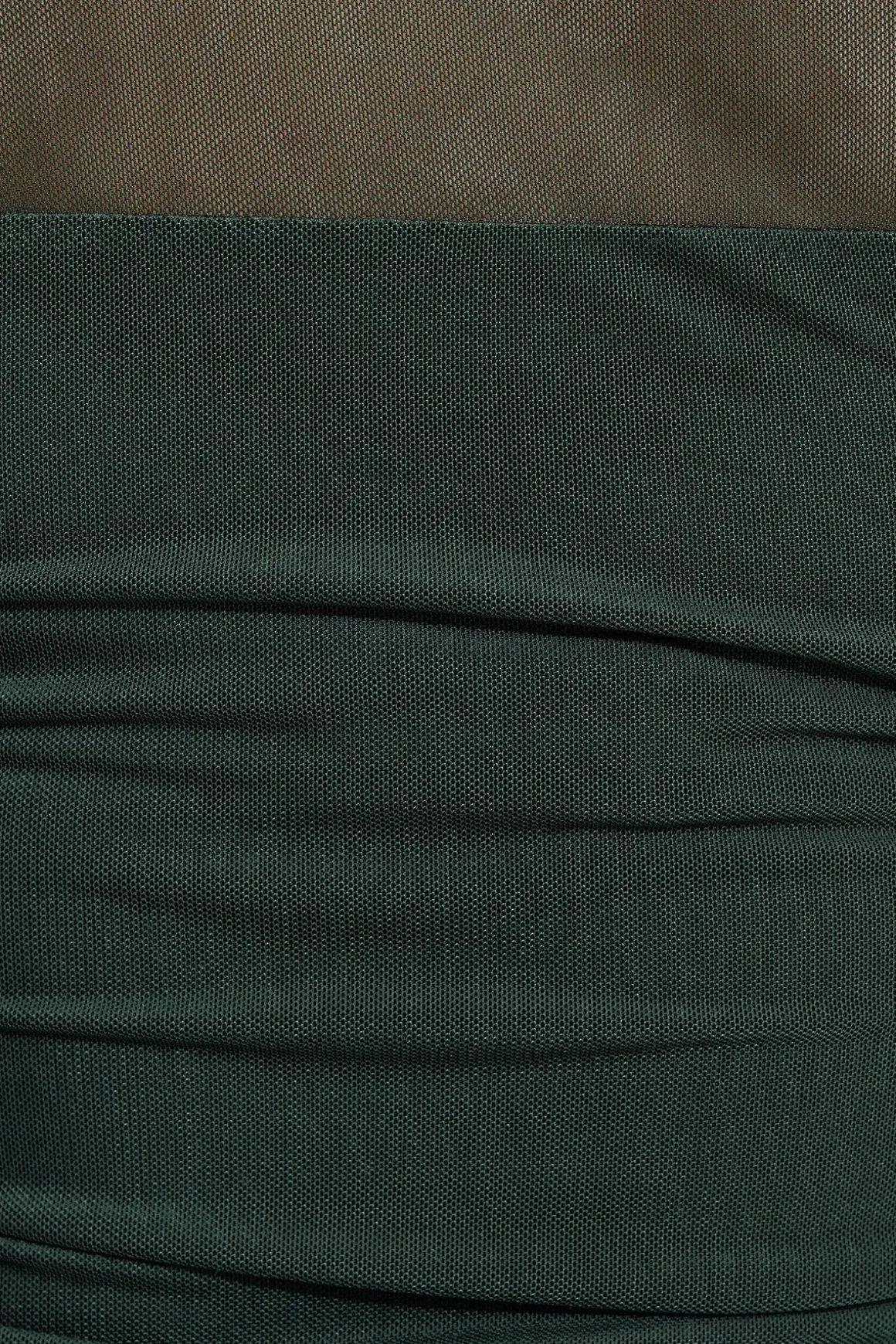 Tees & Tanks | Tees & Tanks-Dynamite Shirred Long Sleeve Bolero Top Green