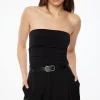 Belts-Dynamite Skinny Round Square Buckle Belt