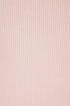 Tees & Tanks | Bodysuits-Dynamite Skye Long Sleeve Open Back Bodysuit Pink