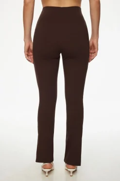 Pants | Leggings-Dynamite Slim Zip Hem Pants Brown