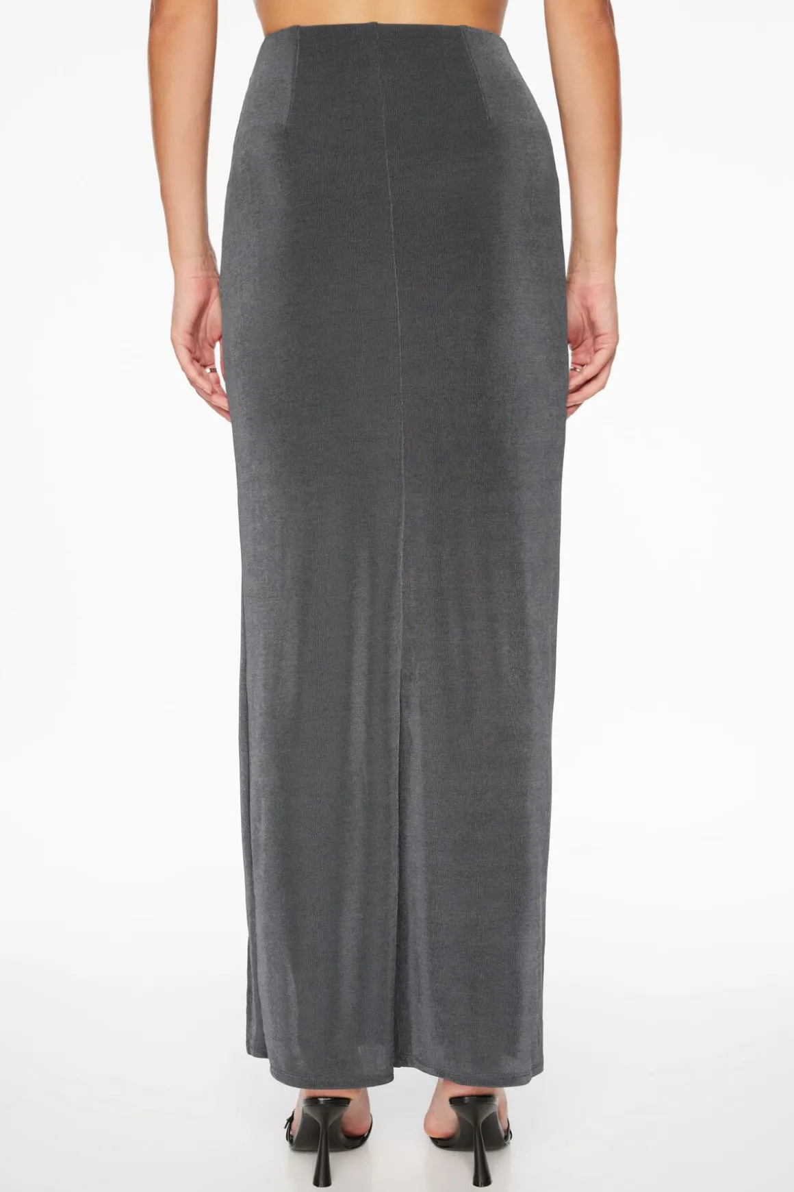 Skirts & Skorts | Skirts-Dynamite Slinky Draped Maxi Skirt Blue