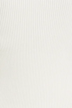 Dresses & Jumpsuits | Bestsellers-Dynamite Slit Midi Dress White