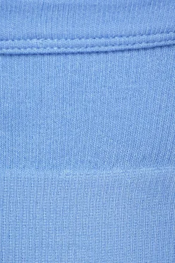 Tees & Tanks | Sleeveless Tops-Dynamite Square Neck Seamless Bralette Blue